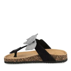 Teenslippers ZWART