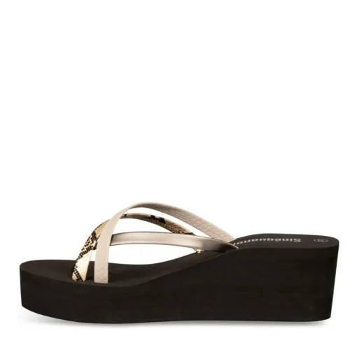 Teenslippers ZWART
