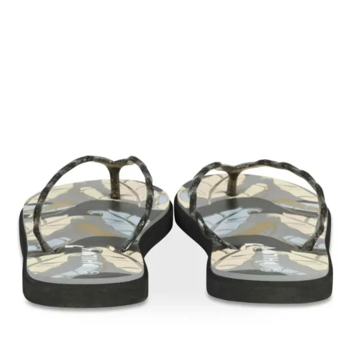 Teenslippers ZWART