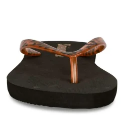 Teenslippers ZWART