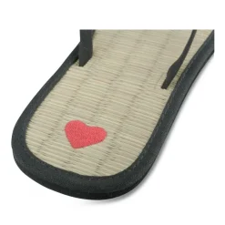 Teenslippers ZWART