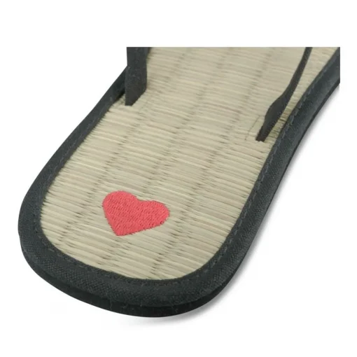 Teenslippers ZWART