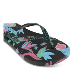 Teenslippers ZWART