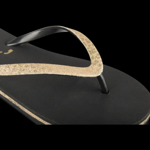 Teenslippers ZWART