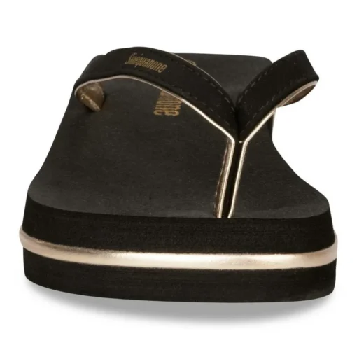 Teenslippers ZWART