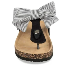Teenslippers ZWART