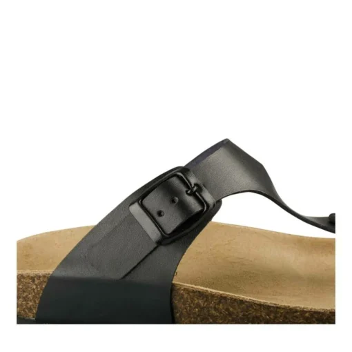 Teenslippers ZWART