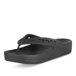 Teenslippers ZWART CROCS Baya Plateform Flip