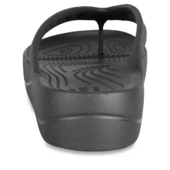 Teenslippers ZWART CROCS Baya Plateform Flip