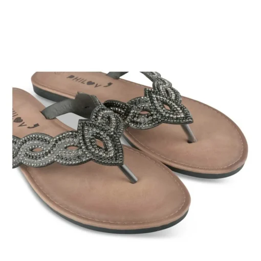Teenslippers ZWART PHILOV