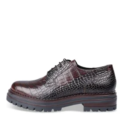 Veterschoenen KASTANJEBRUIN