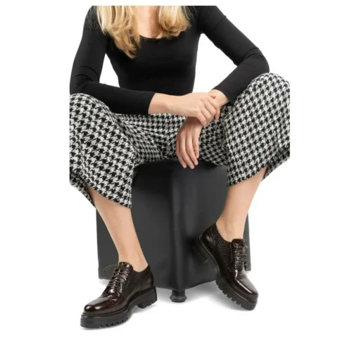 Veterschoenen KASTANJEBRUIN