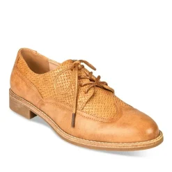 Veterschoenen KASTANJEBRUIN
