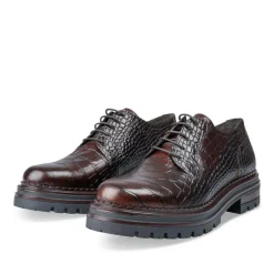 Veterschoenen KASTANJEBRUIN