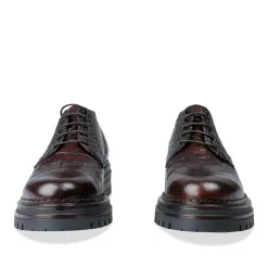 Veterschoenen KASTANJEBRUIN