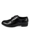 Veterschoenen ZWART
