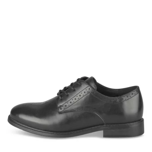 Veterschoenen ZWART