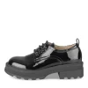 Veterschoenen ZWART