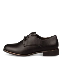 Veterschoenen ZWART