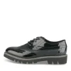 Veterschoenen ZWART