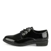 Veterschoenen ZWART