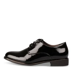 Veterschoenen ZWART