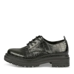 Veterschoenen ZWART