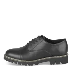 Veterschoenen ZWART