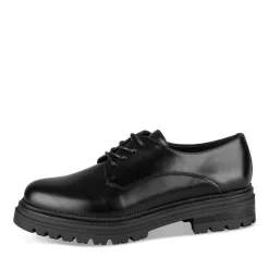 Veterschoenen ZWART