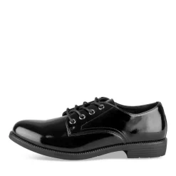 Veterschoenen ZWART