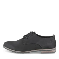 Veterschoenen ZWART