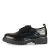 Veterschoenen ZWART