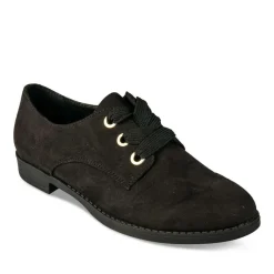 Veterschoenen ZWART