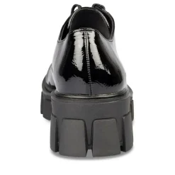 Veterschoenen ZWART