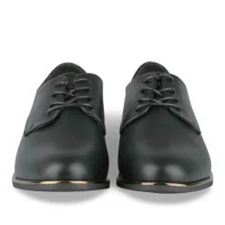 Veterschoenen ZWART