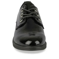 Veterschoenen ZWART