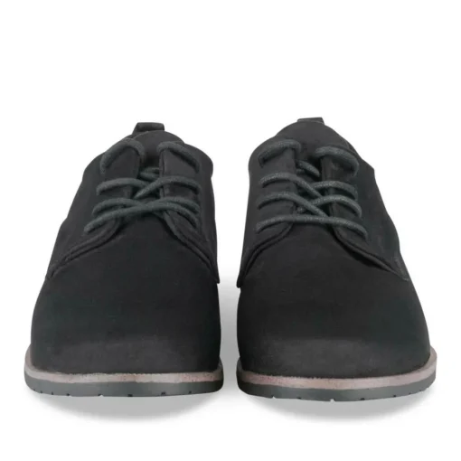 Veterschoenen ZWART