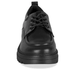 Veterschoenen ZWART