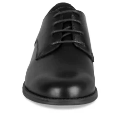 Veterschoenen ZWART