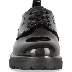 Veterschoenen ZWART