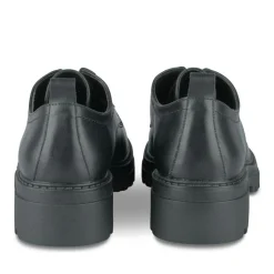 Veterschoenen ZWART