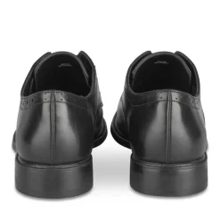 Veterschoenen ZWART