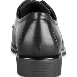 Veterschoenen ZWART