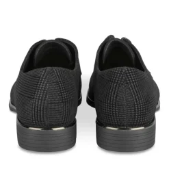 Veterschoenen ZWART