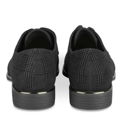 Veterschoenen ZWART