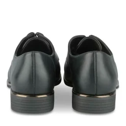 Veterschoenen ZWART