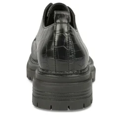 Veterschoenen ZWART