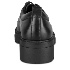 Veterschoenen ZWART