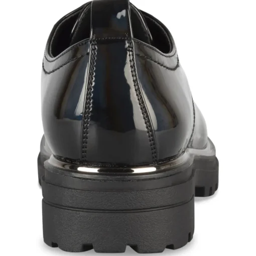 Veterschoenen ZWART