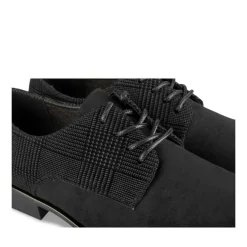 Veterschoenen ZWART